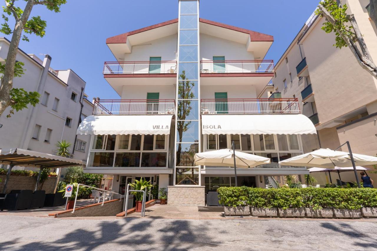 Hotel Villa Isola Rimini Eksteriør billede
